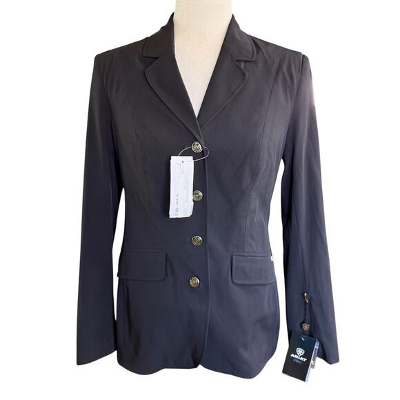 Ariat Jackets & Blazers - Ariat Pro Series Women's Bronte Show Coat Blazer US 8R Black Oldmoney Equestrian